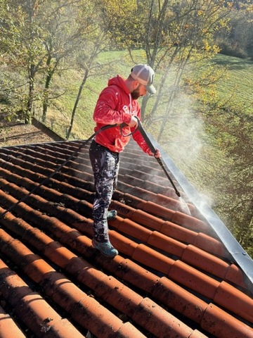 La solution pour le nettoyage de toits dans le secteur de Pamiers et Foix en Ariège 